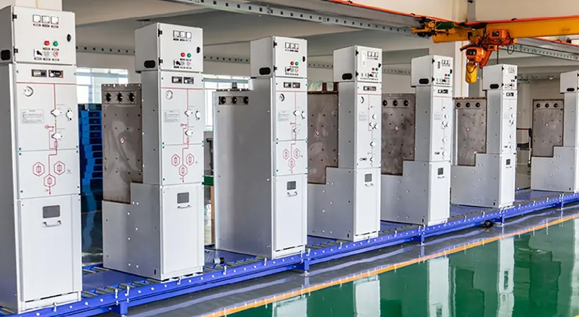 Electrical equipment manufacturing workshop