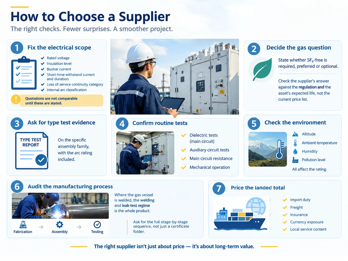 How to Choose a Supplier