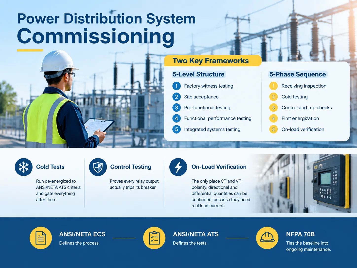 Power Distribution System Commissioning