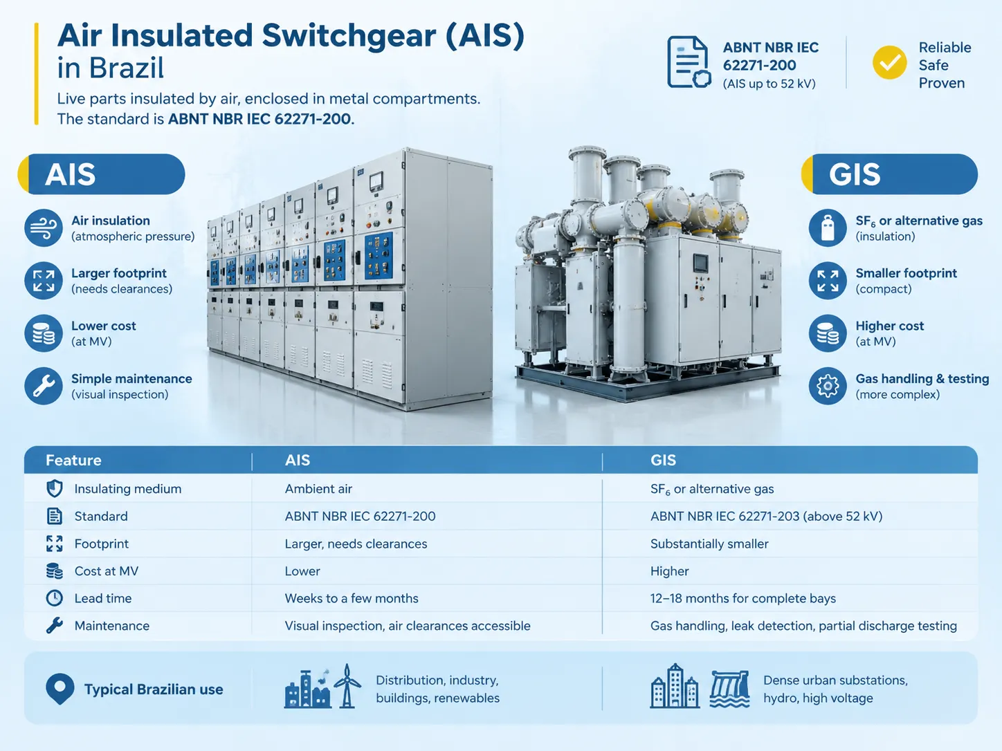 What Air Insulated Switchgear Means in Brazil