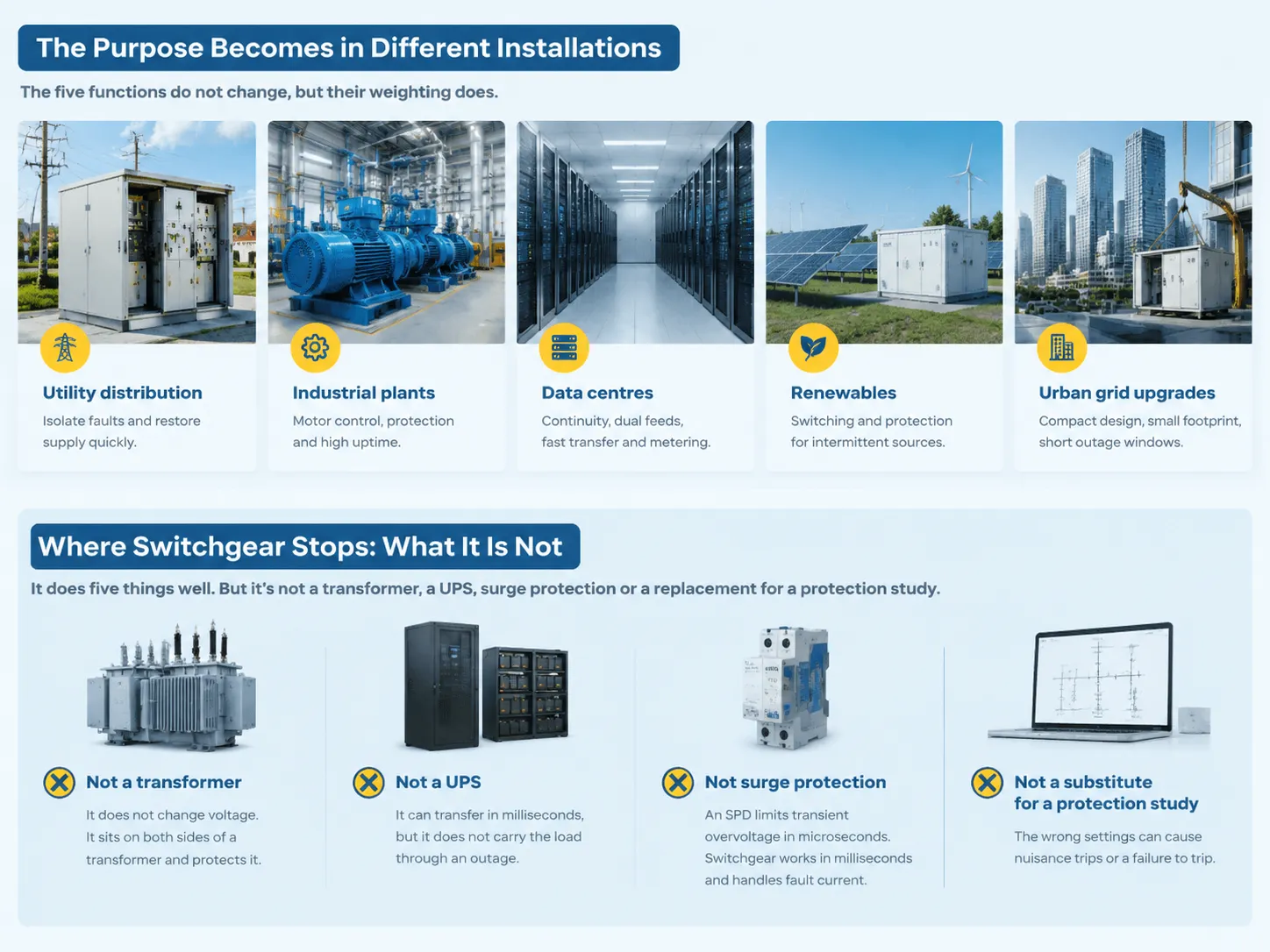 What the Purpose Becomes in Different Installations